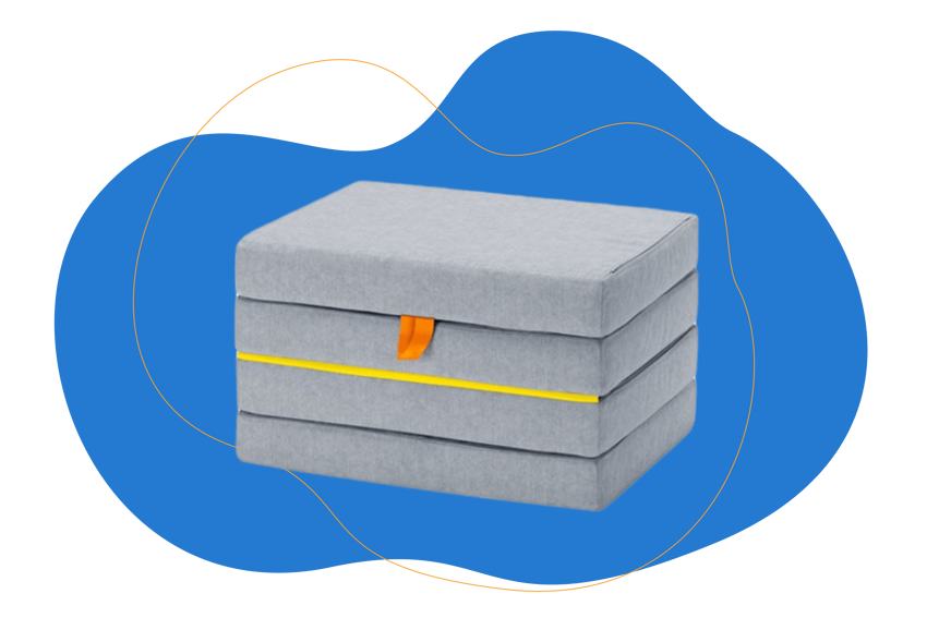 colchão tripartido IKEA.